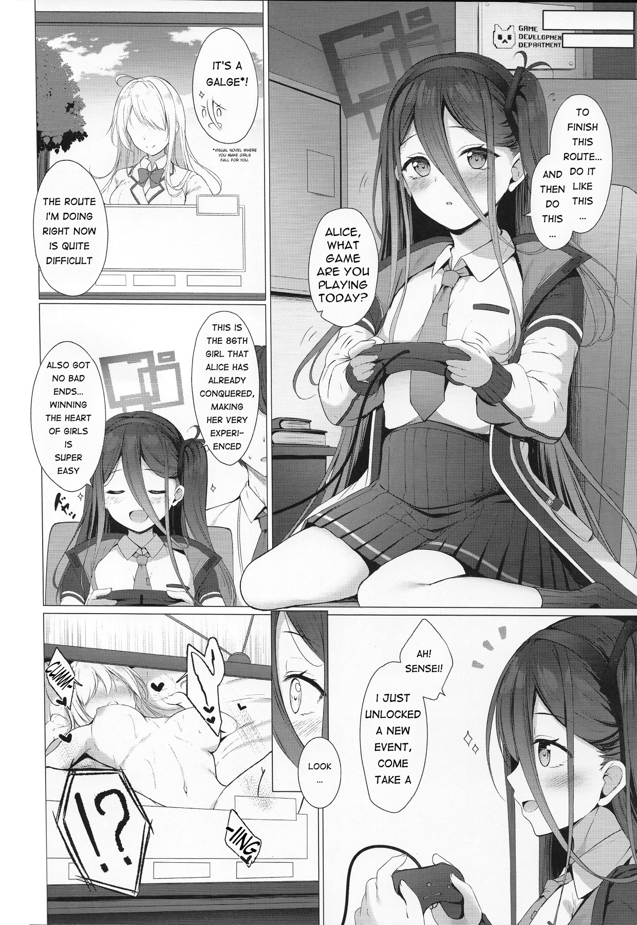 Hentai Manga Comic-Wants to Level Up Too + Would You Like to Use Yuzu's Free Pass?-Read-3